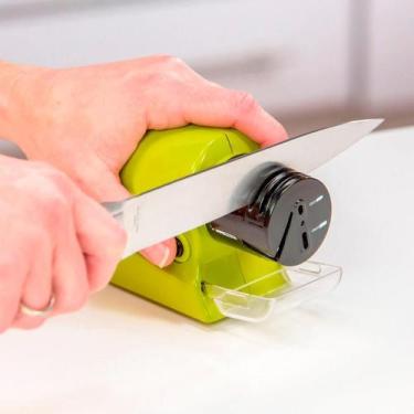 Imagem de Amolador Elétrico Ideal Afiar Facas Cozinha E Ferramentas - Correia