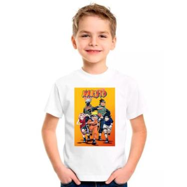 Imagem de Camiseta Desenho NARUTO Moda Infantil Roupa Criança 02 - DESIGN CAMISE