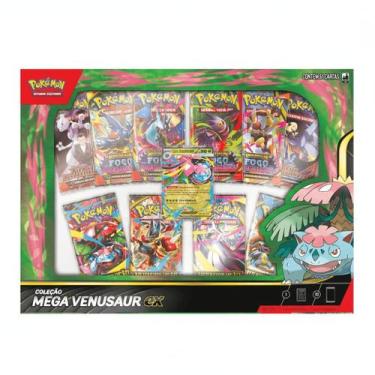 Imagem de Pokémon Box Mega Venusaur EX - Copag