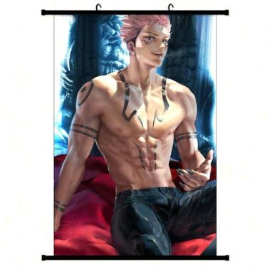 Imagem de Pintura de parede em tela Jujutsu Kaisen Itadori Yuji Anime - Yiweisai