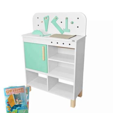 Imagem de Módulo Crescer Bancada de Ferramentas - Eita Casa Perfeita, Verde clar