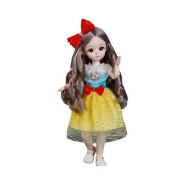 Imagem de Bonecas Articuladas Para Meninas, 30cm, 16 Olhos 3D, Brinquedos Para V