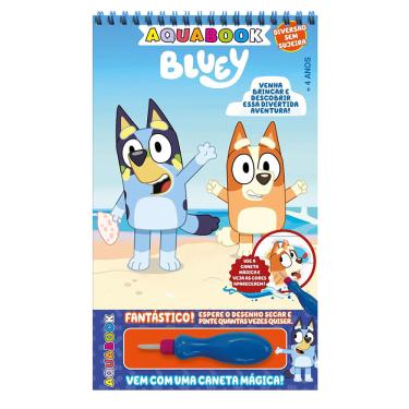 Imagem de Livro Infantil Aquabook Editora Online Bluey