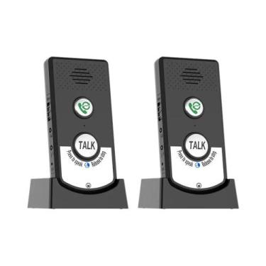 Imagem de Intercomunicadores Sem Fio Para Idosos, Pacote Com 2 Unidades H8-2T, C