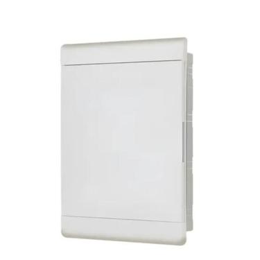 Imagem de Caixa De Distribuição Branca 12 Disjuntores Nema Ou 16 Din Quadro - Ca