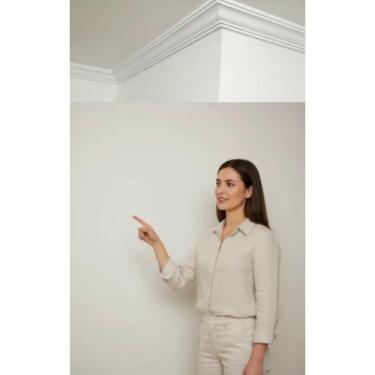 Imagem de Moldura Teto Isopor Sanca 20M - Elegância e Economia - Congratulations