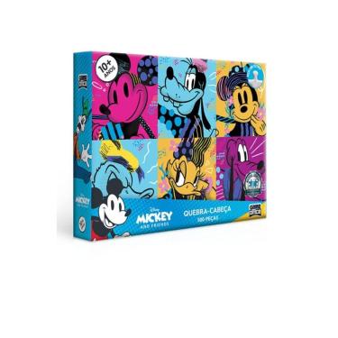 Imagem de Quebra-cabeça – 500 peças – A Turma do Mickey