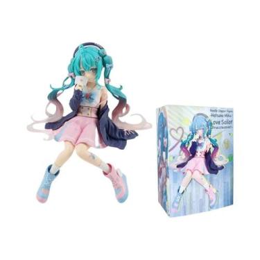 Imagem de Boné De Orelhas De Gato Diabólicas Fofo Hatsune Miku Anime Girl PVC Mo