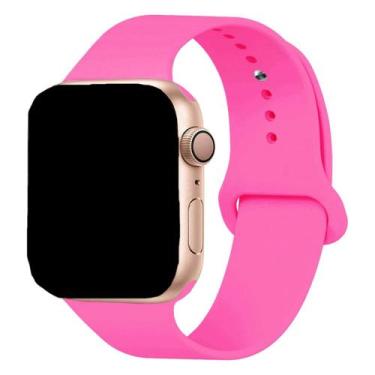 Imagem de Pulseira Silicone Sport Compativel com Apple Watch 42mm a 49mm - Pools