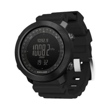 Imagem de Relógio Esportivo Digital LED Masculino À Prova d'Água 50M Com Bússola