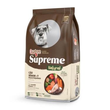 Imagem de Ração Quatree Supreme Cães Sênior +7 Raças Pequenas Frango e Salmão  1