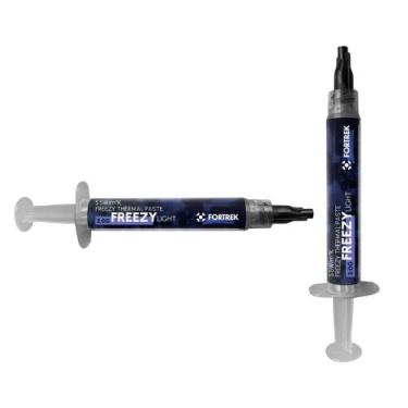Imagem de Pasta Térmica Fortrek Freezy Light 3G 5,5W/MK Cinza/Prata