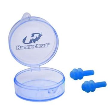 Imagem de Hammerhead protetor de ouvido de silicone 2 peças, Azul