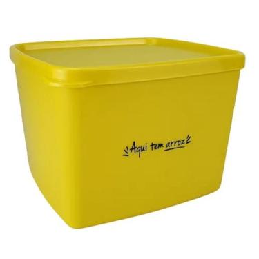 Imagem de Jeitoso 800ml Aqui Tem Arroz Modelo antigo Tupperware