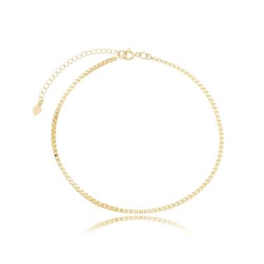 Imagem de Tornozeleira Banhado A Ouro - Carolina Alcaide