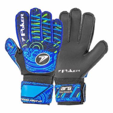Imagem de Luva De Goleiro Poker Futebol De Campo Training Wave Junior Multicores