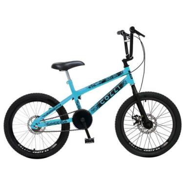 Imagem de Bicicleta Colli Skill Boy Freio Disco Aro 20 Azul Champanhe