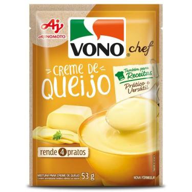 Imagem de Sopa Cremosa Vono Chef Sabor Creme De Queijo 53G - VONO®