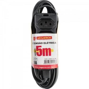 Imagem de Extensão Tripla 3,0 X 0,75 X 5,0M Preta MEGATRON
