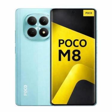 Imagem de Celular Xiaomi POCO M8 5G Verde 256GB 8GB RAM 5G Global