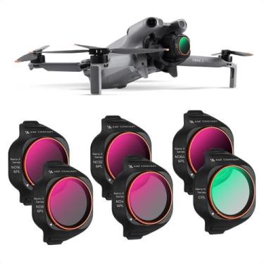 Imagem de Kit 6 Filtros ND+PL K&F Concept DJI Mini 5 Pro - SKU.1676