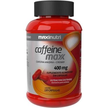 Imagem de Caffeine Maxx 420mg C/120 CAPS - MAXINUTRI