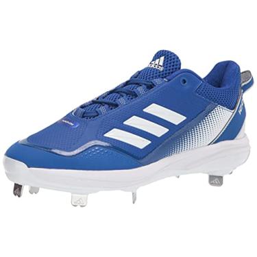 Imagem de adidas Sapato de beisebol masculino Icon 7, Branco/time azul royal/time azul royal, 17