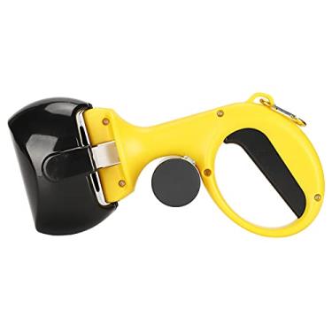 Imagem de GLOGLOW Coletor de cocô para animais de estimação, limpador de resíduos portátil para animais de estimação, coletor de cocô de cachorro e gato com materiais de alta resistência e molas duráveis (preto)