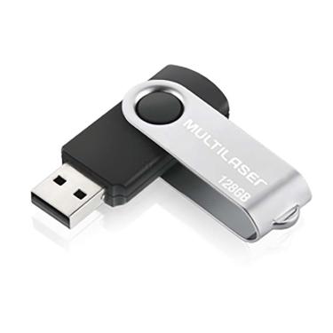 Imagem de Pendrive Twist preto 128GB Multilaser - PD591
