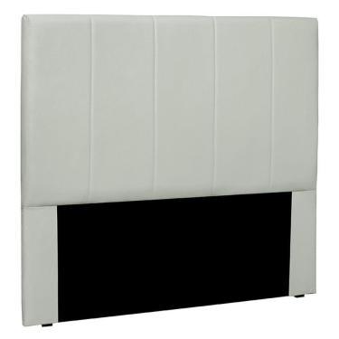 Imagem de Cabeceira King Size 1,95m Erza Veludo Prata Gran Belo
