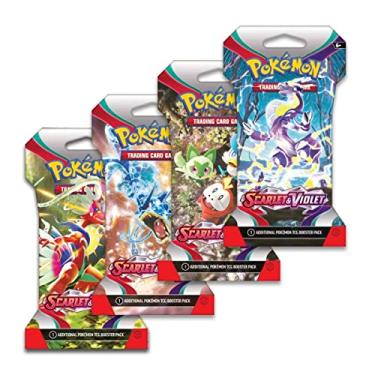 Imagem de POKEMON TCG: Scarlet & Violet Sleeved Booster Packs - 8 Packs (80 Cards)