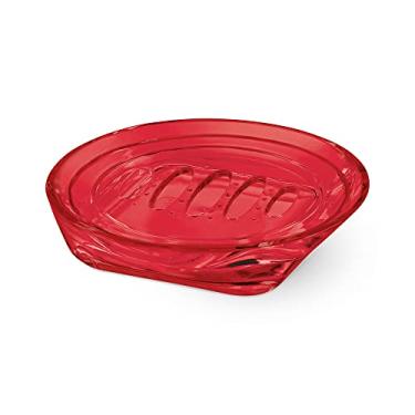 Imagem de Saboneteira Premium Translúcido Vermelho