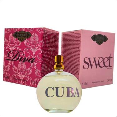 Imagem de Perfume Feminino Cuba Diva+ Cuba Sweet 100 Ml - Cuba Paris