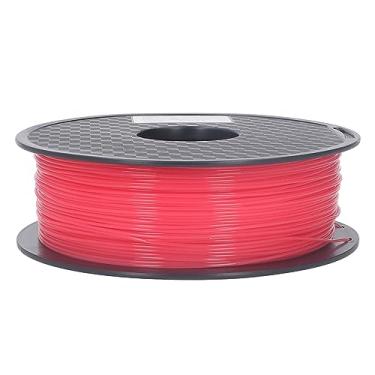 Imagem de Filamento PLA de 1,75 Mm, Mudança de Cor de Vermelho para Branco, Alta Transparência, Resistência Forte, Impressão Estável, Embalagem Fina, Superfície Brilhante, Consumível para