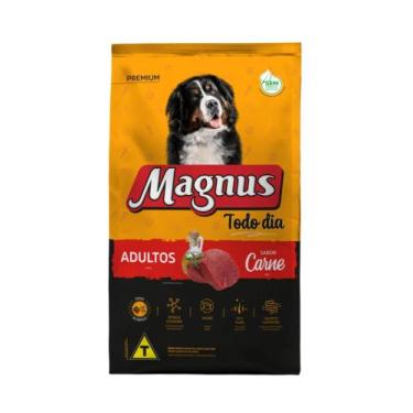 Imagem de Ração Magnus Premium Todo Dia Sabor Carne Cães-Adulto 20Kg