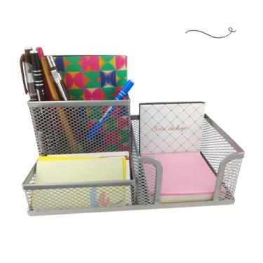 Imagem de Porta Lapís, Caneta, Clips, Lembrete, Aramado, Gv Office, 56674