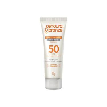 Imagem de Protetor Solar Cenoura E Bronze 50G F50 Facial - Cenoura & Bronze