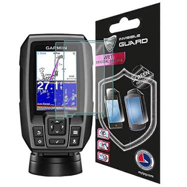 Imagem de IPG compatível com antirreflexo Garmin Striker 4 – 4DV – 4CV Fish Finder 2 unidades película invisível protetor de tela protetor de tela sem bolhas de substituição vitalícia