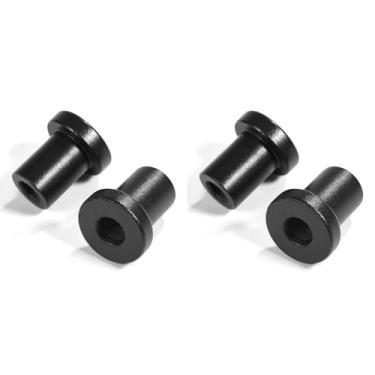 Imagem de 8 Peças de Dispositivo de Conexão de Hardware para Porta de Celeiro Deslizante Espaçadores de Pista de Parede Conector de Aço Carbono