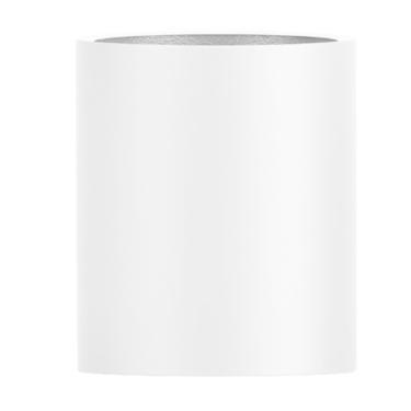 Imagem de Vaso Fibra De Vidro Vietnamita Vitrificado Cilindro Decorativo 50x36cm (Branco Fosco)