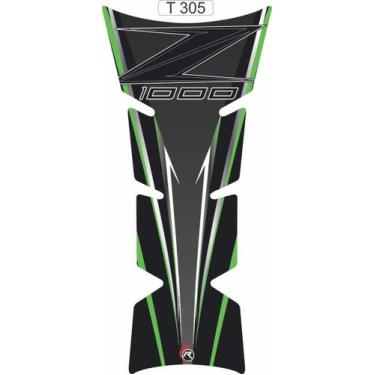 Imagem de Tankpad Kawasaki Z1000 Protetor Adesivo De Tanque Grande - Resitank