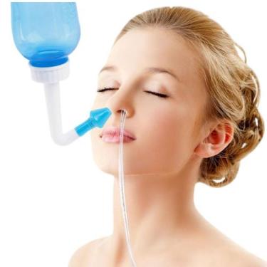 Imagem de Sinusite Higienizador Ducha Nasal Lavador Lavagem ul - Mundo Hobby