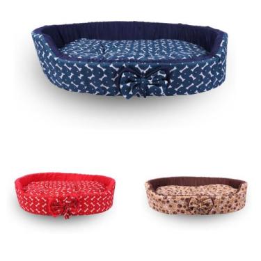 Imagem de Caminha De Pet Azul Escuro  Durável  Porte  Médio  60cm x 50cm Oval  I