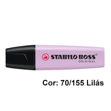 Imagem de Marca Texto Original Stabilo Boss Neon e Pastel Escolha Cor,  Lilas Pa