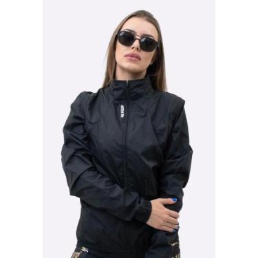 Imagem de Jaqueta Corta Vento Unissex 2 em 1 Sonhe/Treine/Alcance - Preto - HUPI