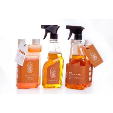 Imagem de Kit Limpador Multiuso e Limpa Pisos Eco Sustentáveis - Mundo Ecos