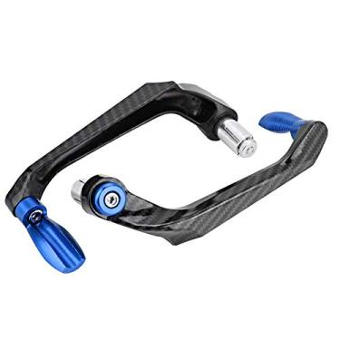 Imagem de VUOZIP Universal 7/20.3 cm 22 mm CNC alumínio guidão freio embreagem alavanca protetor de mão para motocicleta, motocicleta, scooters, carros elétricos, mountain bikes (azul)