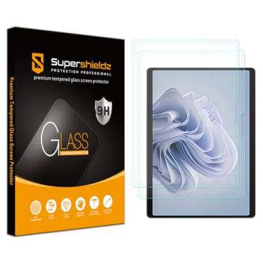 Imagem de Supershieldz (Pacote com 2) Protetor de tela projetado para Microsoft Surface Pro 10 / Surface Pro 9 (13 polegadas), vidro temperado, 0,33 mm, antiarranhões, sem bolhas