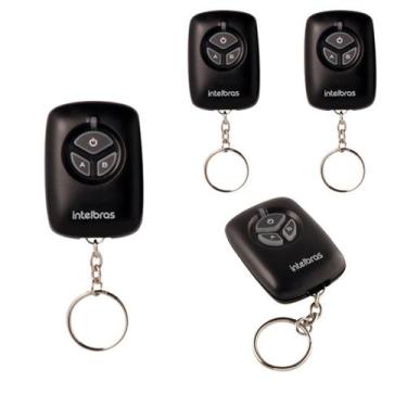 Imagem de Controle Remoto Para Portão Cerca Eletrica 433mhz Kit 4 Un - intelbras