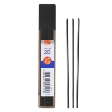 Imagem de Grafite 2B 2.0mm com 6 Unidades BRW